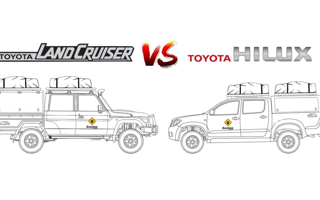 Toyota Land Cruiser vs Toyota Hilux